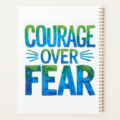 Moed boven angst planner (Achterkant)