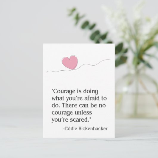 moed briefkaart (Staand voorkant)