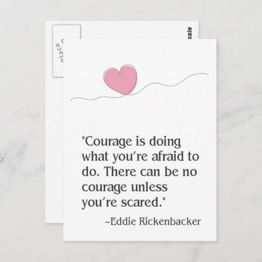 moed briefkaart (Voorkant / Achterkant)