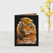 Moed brult niet altijd kaart (Gele Bloem)