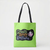 Moed de laffe hond | Creepy Stuff gebeurt Tote Bag (Voorkant)
