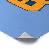 Moed de laffe hond | Eustace Graphic Poster (Hoek)