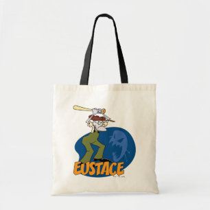 Moed de laffe hond Eustace Graphic Tote Bag