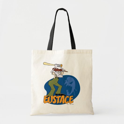 Moed de laffe hond | Eustace Graphic Tote Bag (Voorkant)