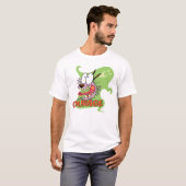 Moed de laffe hond | Ghost Graphic T-shirt (Voorkant volledig)