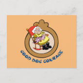 Moed de laffe hond | Good Dog Courage Briefkaart (Voorkant)