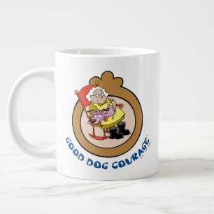 Moed de laffe hond   Good Dog Courage Grote Koffiekop