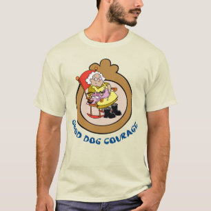 Moed de laffe hond   Good Dog Courage T-shirt