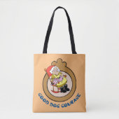 Moed de laffe hond | Good Dog Courage Tote Bag (Voorkant)