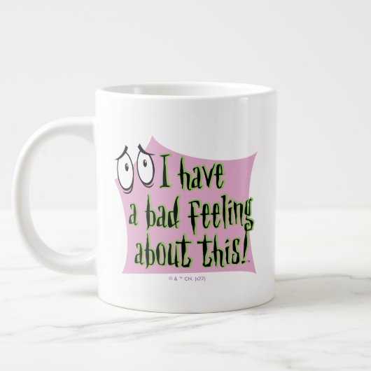 Moed de laffe hond | Ik heb een slecht gevoel.. Grote Koffiekop (Links)