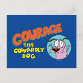 Moed de laffe hond | LOGO SHOW Briefkaart (Voorkant)