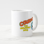 Moed de laffe hond | LOGO SHOW Grote Koffiekop (Voorkant rechts)