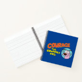 Moed de laffe hond | LOGO SHOW Notitieboek (Binnen)