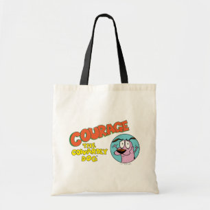 Moed de laffe hond   LOGO SHOW Tote Bag
