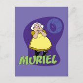 Moed de laffe hond | Muriel Graphic Briefkaart (Voorkant)
