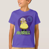 Moed de laffe hond | Muriel Graphic T-shirt (Voorkant)