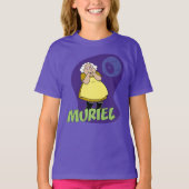 Moed de laffe hond | Muriel Graphic T-shirt (Voorkant)