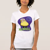 Moed de laffe hond | Muriel Graphic T-shirt (Voorkant)