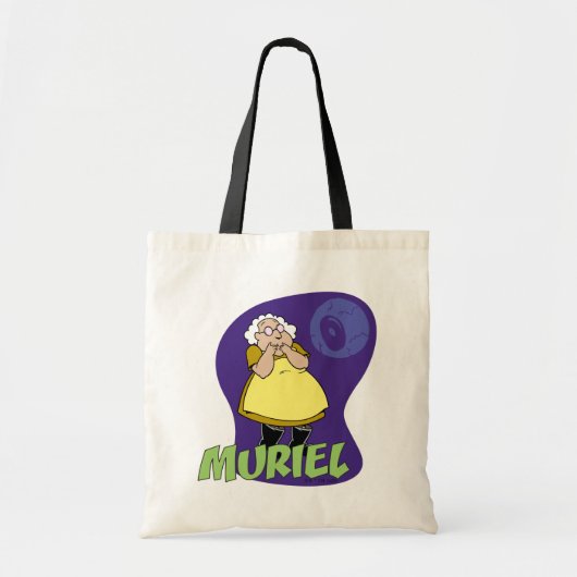 Moed de laffe hond | Muriel Graphic Tote Bag (Voorkant)