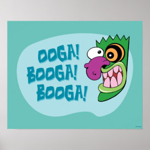 Moed de laffe hond   Ooga Booga Booga! Poster