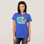 Moed de laffe hond | Ooga Booga Booga! T-shirt (Voorkant volledig)