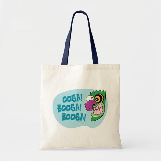 Moed de laffe hond | Ooga Booga Booga! Tote Bag (Voorkant)