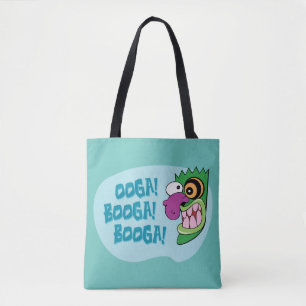Moed de laffe hond Ooga Booga Booga! Tote Bag