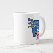 Moed de laffe hond | Waar is iedereen? Grote Koffiekop (Voorkant rechts)