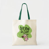Moed de laffe hond | Wat moet ik nu doen? Tote Bag (Voorkant)