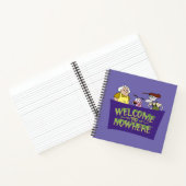 Moed de laffe hond | Welkom in Nergens Notitieboek (Binnen)