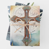 Moed door het geloof inpakpapier vel (In situ)