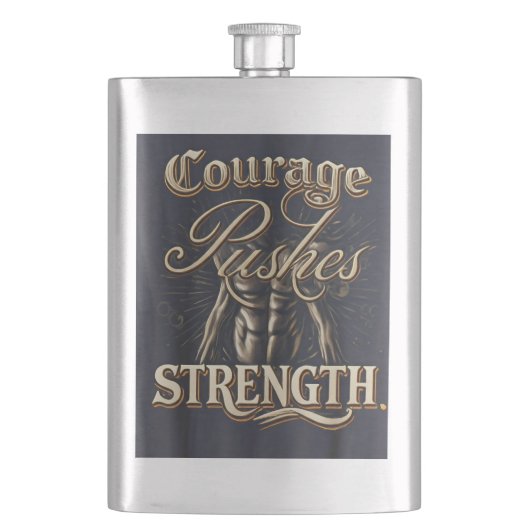 Moed duwt kracht flacon (Voorkant)