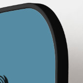 Moed en geloof Leeuw Peddels Pickleball Paddle (Links Detail)