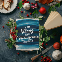 Moed en kracht in de Kaart van de Christusbevestig