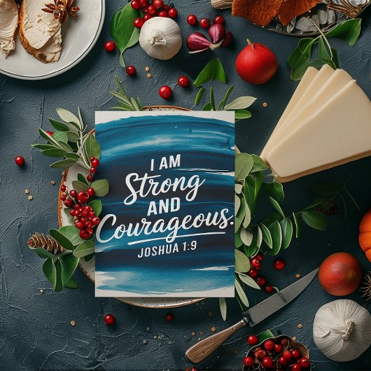 Moed en kracht in de Kaart van de Christusbevestig