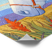 Moed en mededogen: Sint Martinus van Tours Poster (Hoek)