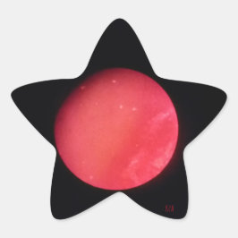 Moed en tegenspoed ster sticker