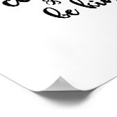 Moed en wees aardig poster (Hoek)