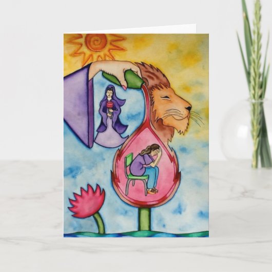 Moed, genezing en kracht - Rita Loyd Kaart (Voorkant)