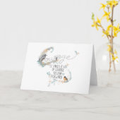 Moed Het kost veel om vooruit te springen Kaart (Gele Bloem)