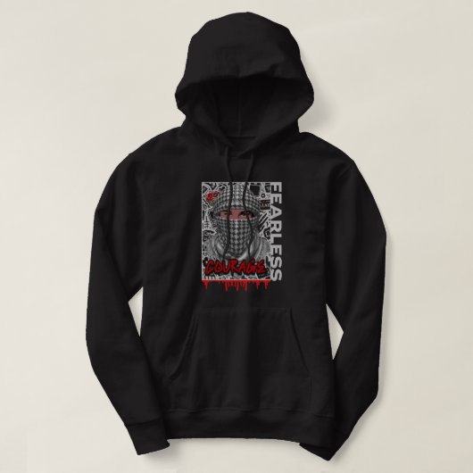 moed hoodie (Design voorkant)