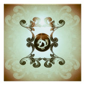 Moed in de strijd perfect poster (Voorkant)