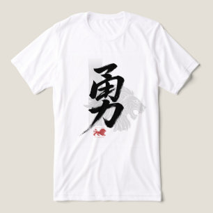 Moed in het Chinees Tri-Blend Shirt
