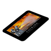 Moed: Inspirerend prijsopgave Magneet (Linkerzijde)