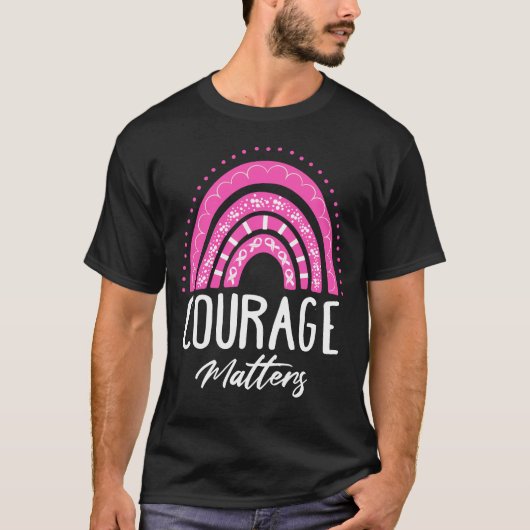 Moed is belangrijk t-shirt (Voorkant)