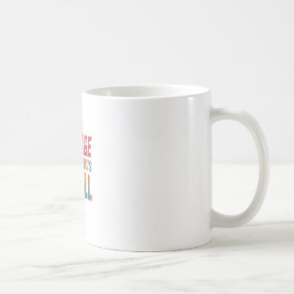 Moed is de brandstof van veerkracht koffiemok