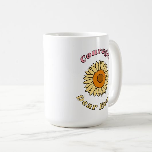 Moed Lieve Mok van het hart (Voorkant rechts)