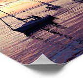 Moed om de kust te verlaten poster (Hoek)