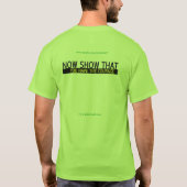 Moed om T-Shirt te bestrijden - Gepersonaliseerd (Achterkant)