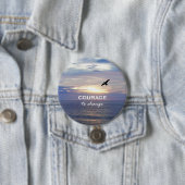 Moed om te veranderen ronde button 7,6 cm (In situ)